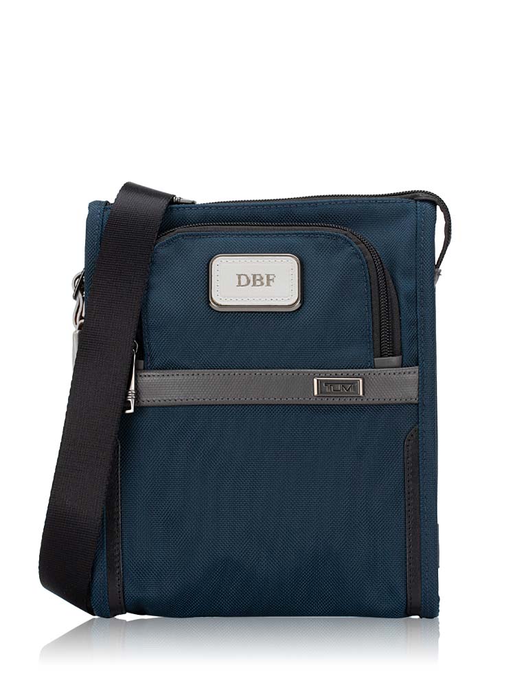 Alpha Pocket Sling Bag Navy