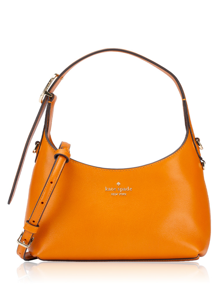 454 Smooth Leather Mini Crossbody Orange Jasper