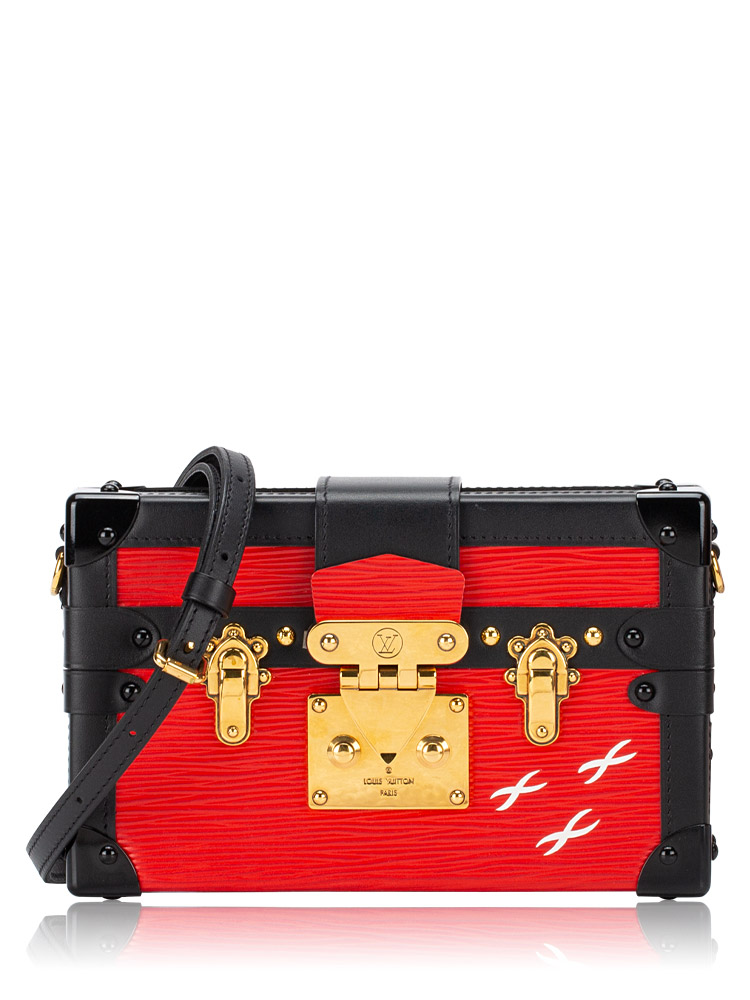 Epi Petite Malle Rouge