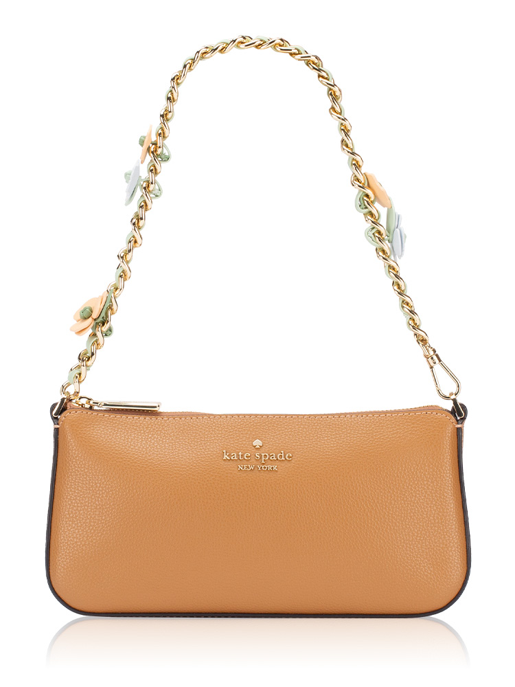Gemini Floral Strap Mini Top Handle Pouch Bungalow Multi