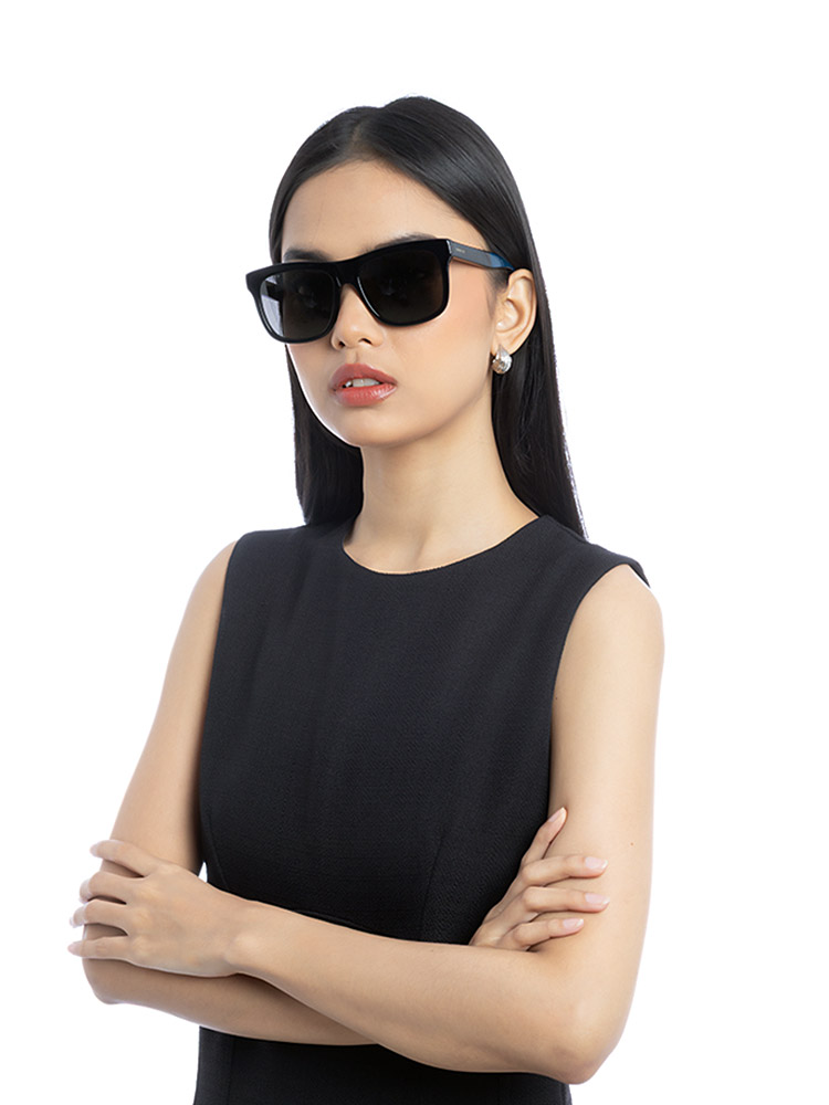 GG0158S Tinted Bee Sunglasses Black