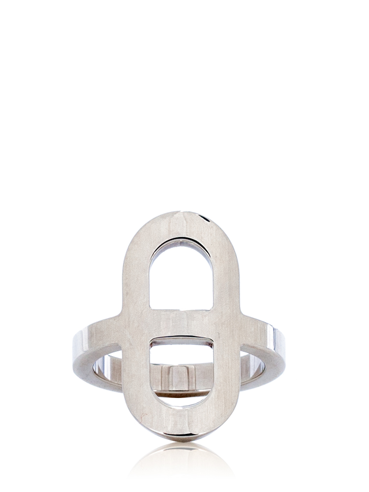 Sterling Silver Ever Chaine d'Ancre Ring Sz 51