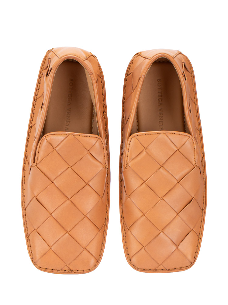 Maxi Intrecciato Douglas Loafers Light Caramel Sz 37