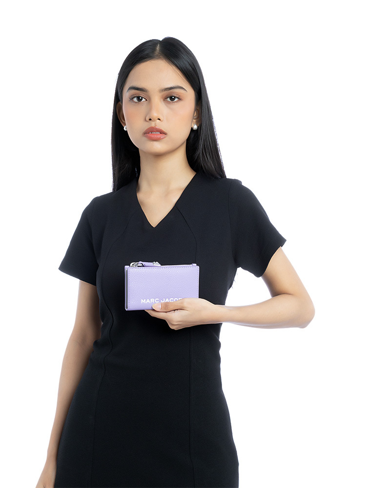 Medium Flat Wallet Lilac