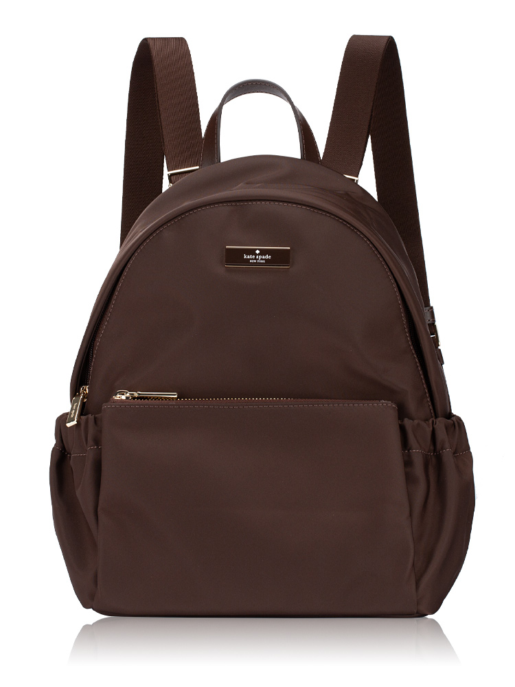 Carter Nylon Dome Backpack Hot Fudge