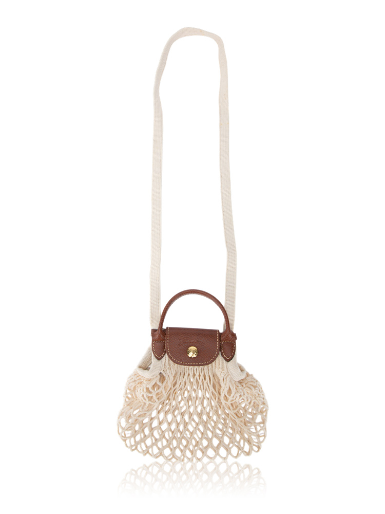 Le Pliage Filet XS Crossbody Ecru