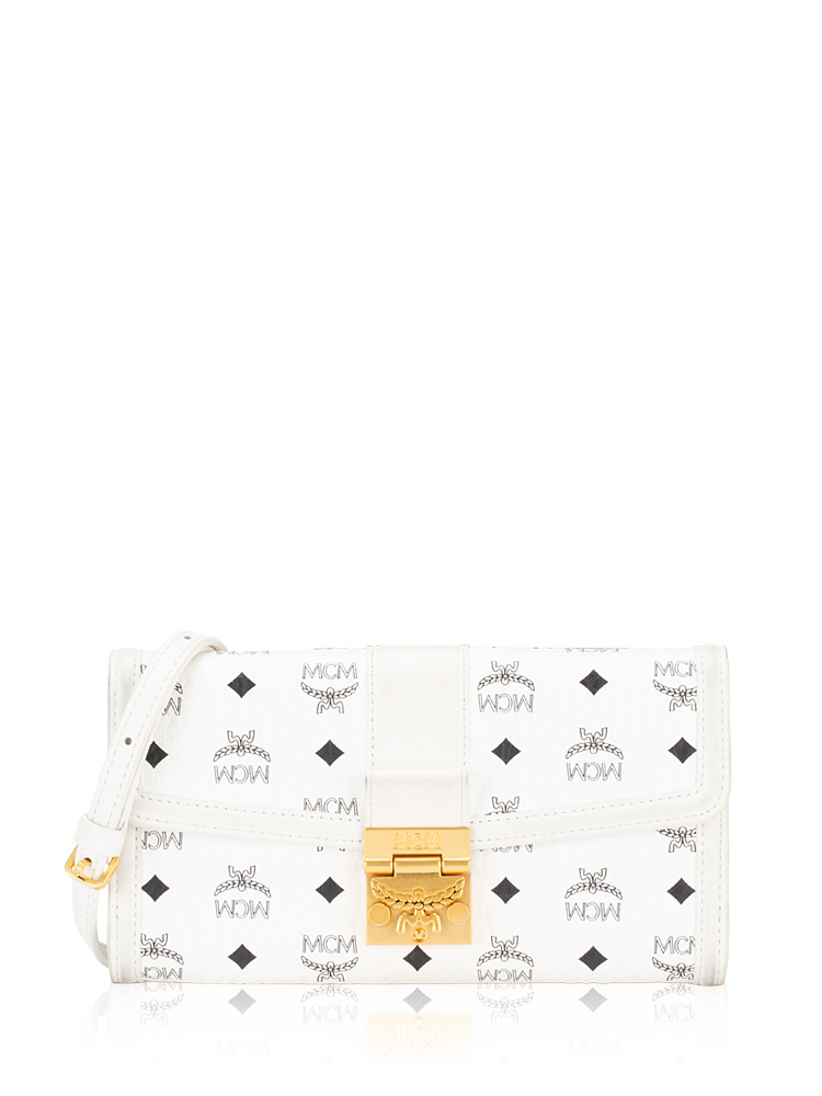 Visetos Tracy Large Chain Wallet White