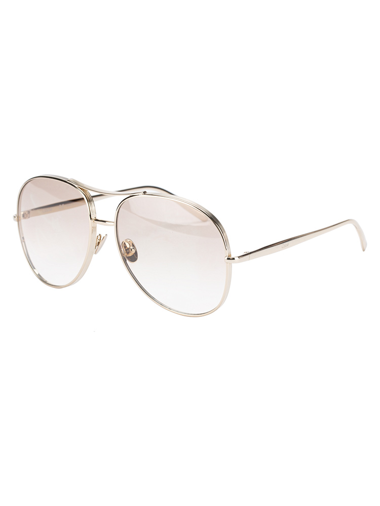 Metal Aviator CE127S Sunglasses Gold
