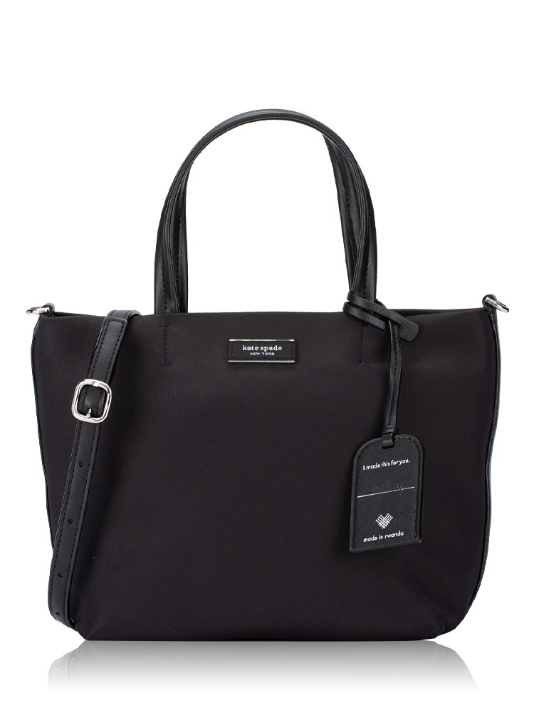 On Purpose Crossbody Tote Black