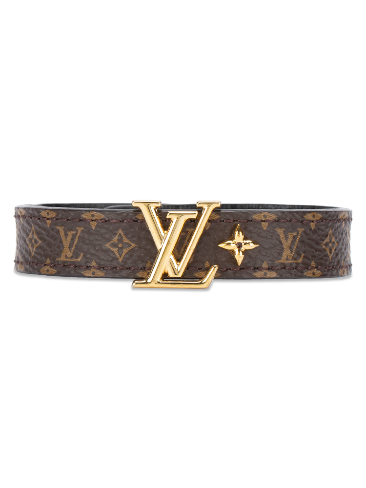 Monogram LV Iconic Bracelet Sz 17