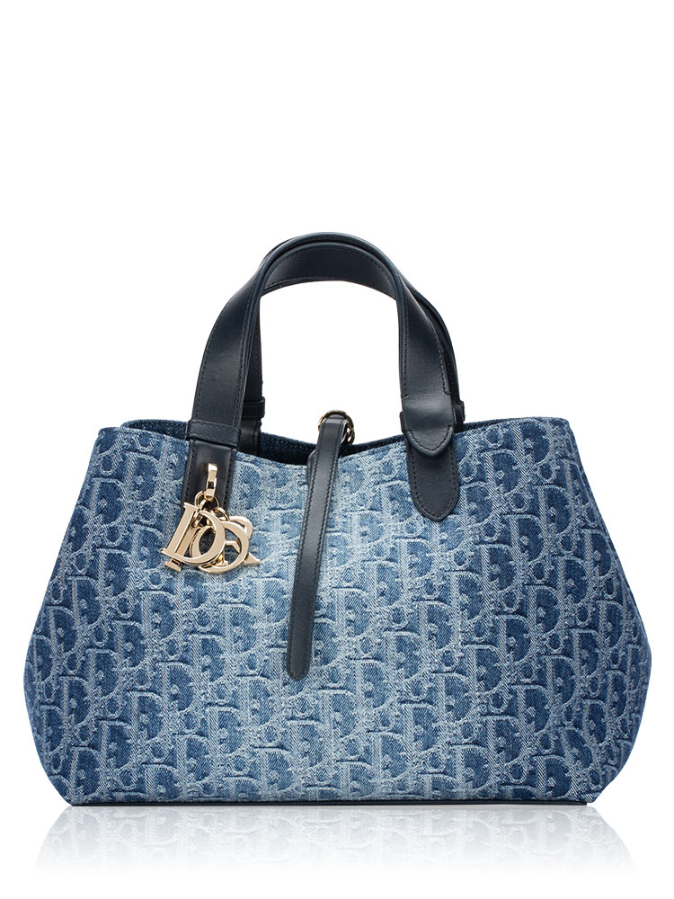 Denim Jacquard Oblique Medium Toujours Blue