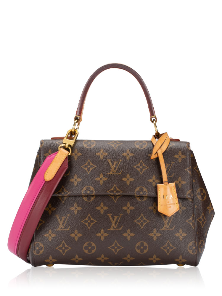 Monogram Cluny BB Bordeaux Fuchsia