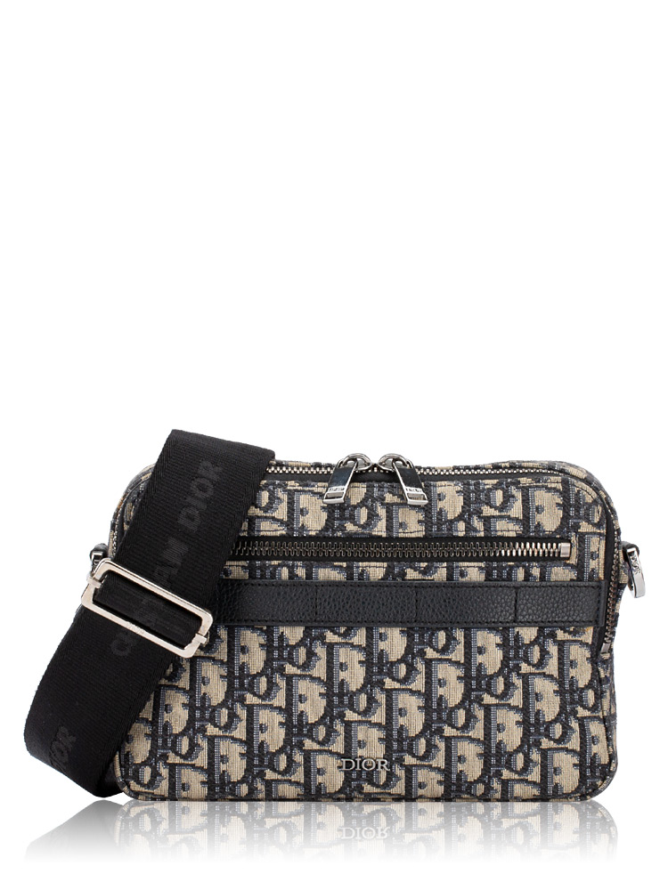 Oblique Safari Messenger Blue