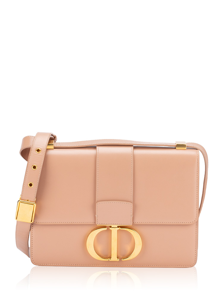 Smooth Calfskin 30 Montaigne Flap Bag Rose Des Vents