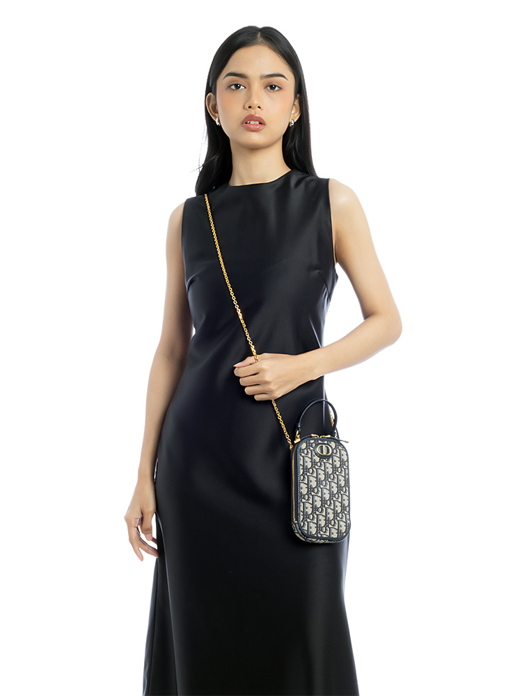Oblique 30 Montaigne Call'in Phone Crossbody Blue