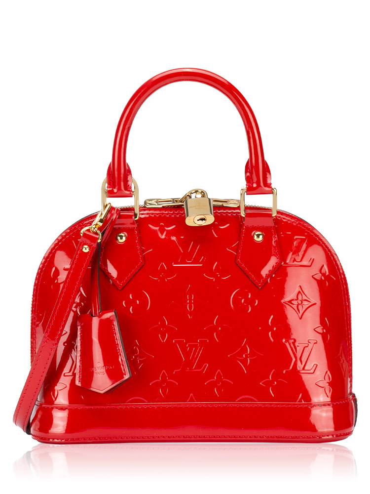 Monogram Vernis Alma BB Cerise