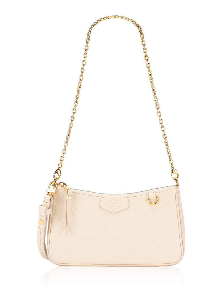 Monogram Empreinte Easy Pouch On Strap Cream