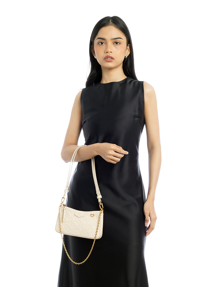 Monogram Empreinte Easy Pouch On Strap Cream