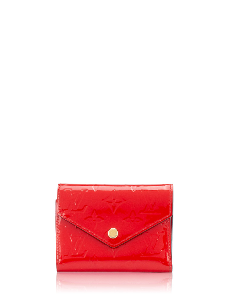Monogram Vernis Victorine Wallet Cerise