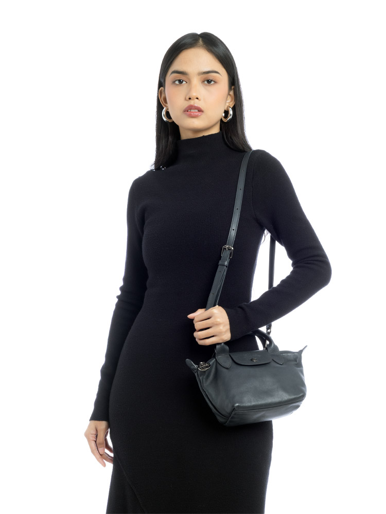 Le Pliage Xtra XS Top Handle Bag Black