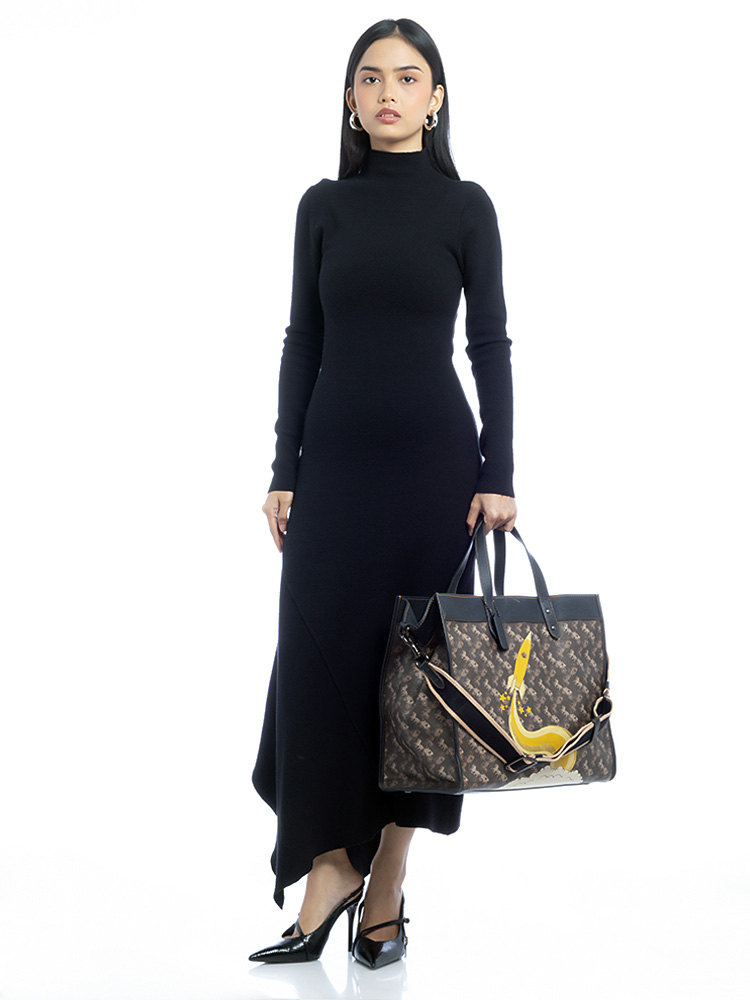 79025 Field Rocket 40 Tote Brown Black