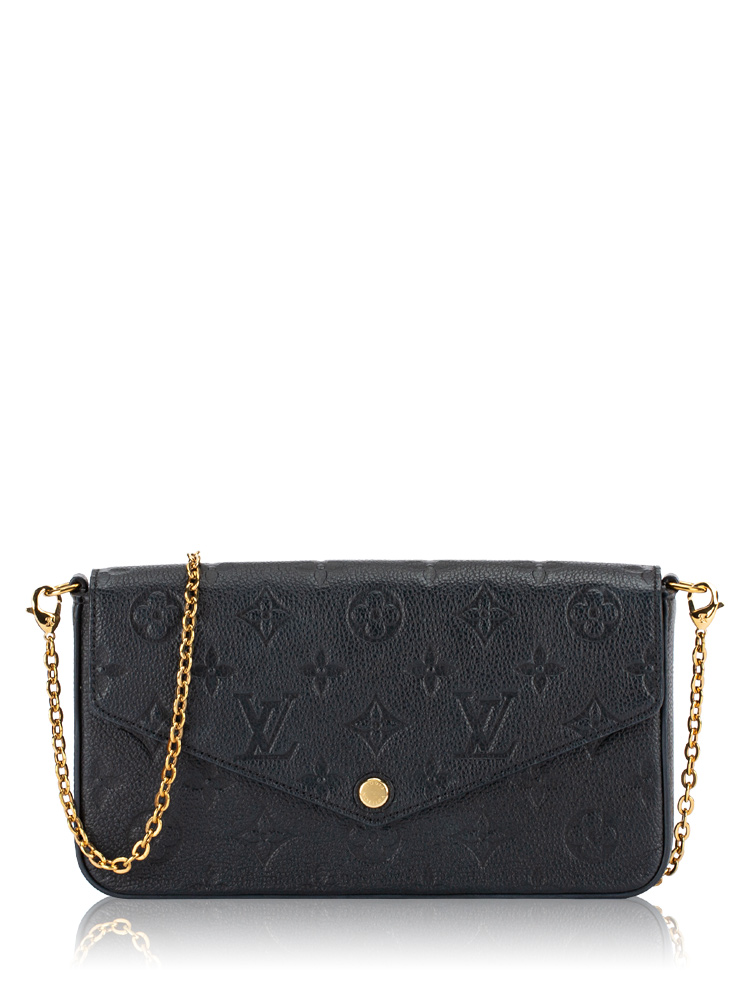 Monogram Empreinte Felicie Pochette Noir
