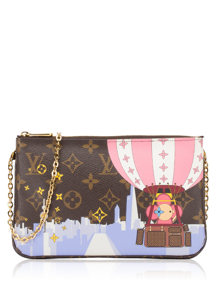 Monogram Vivienne Animation Double Zip Pochette