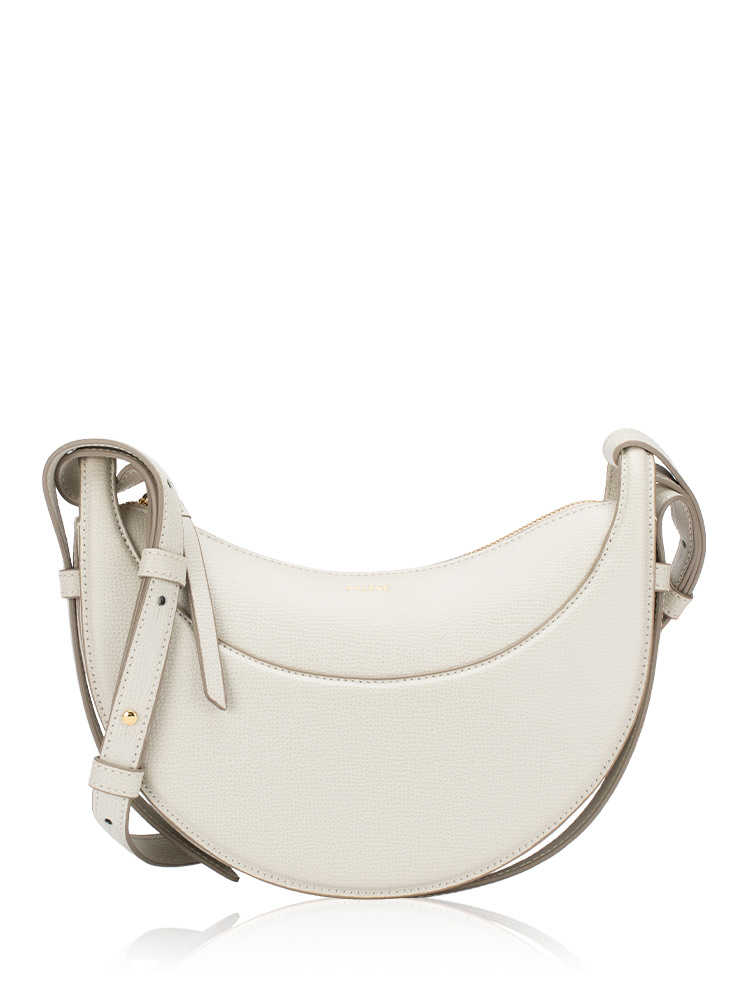 Textured Calfskin Numero Dix Chalk