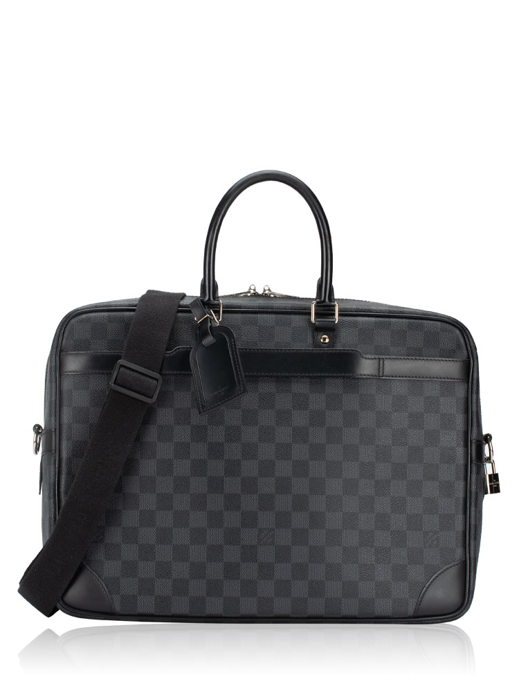 Damier Graphite Porte Documents Voyage GM