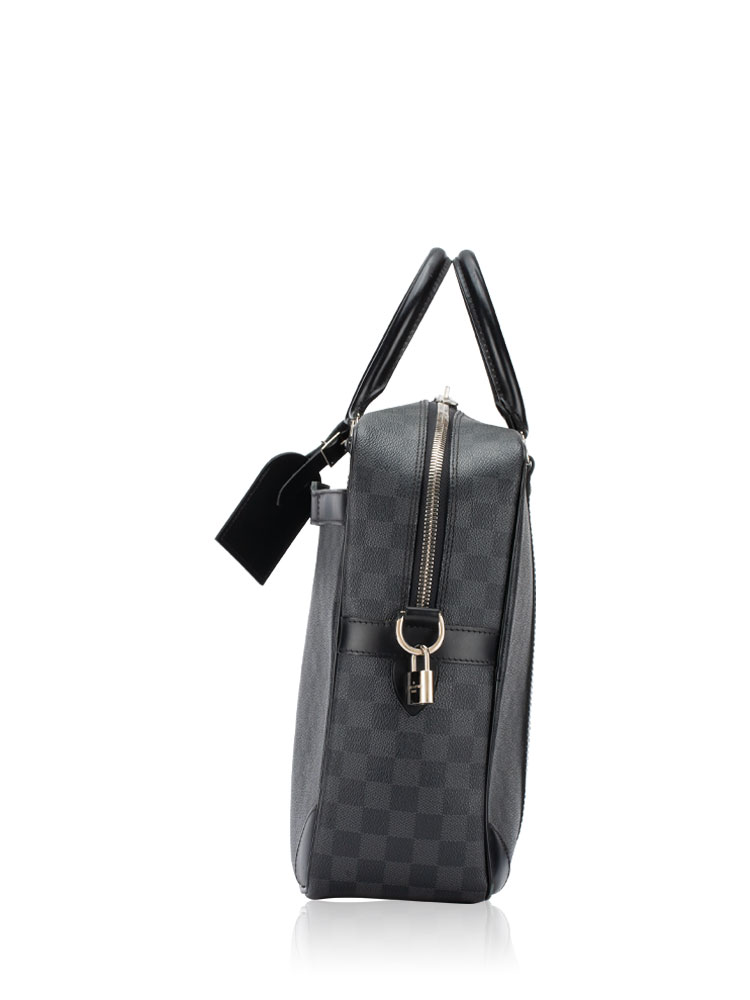 Damier Graphite Porte Documents Voyage GM