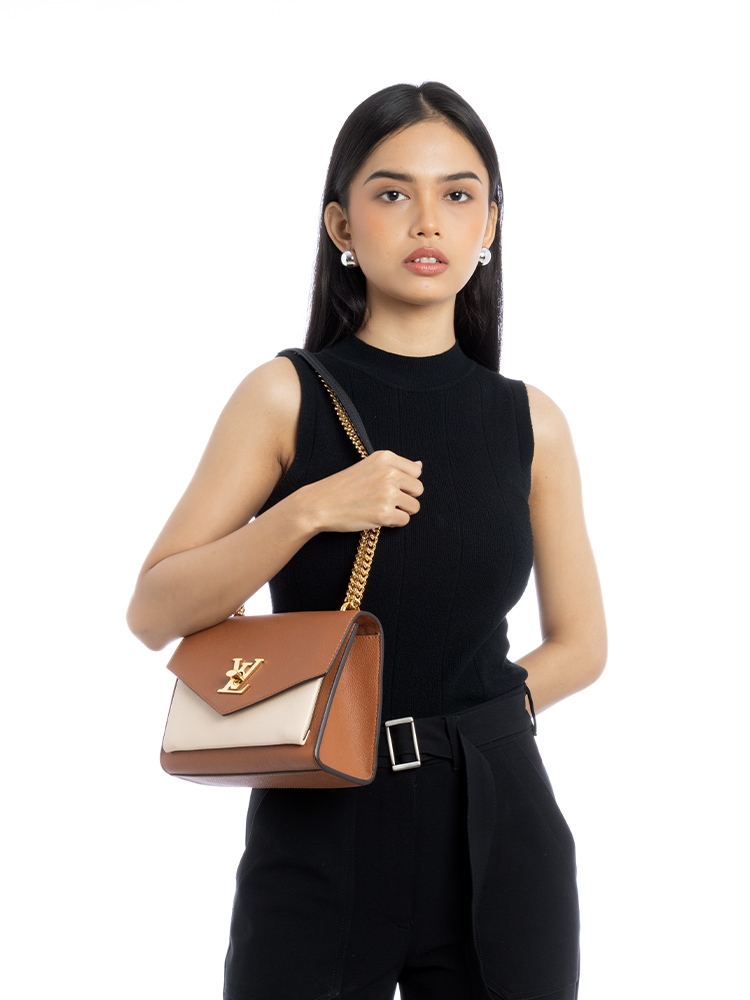  Soft Calfskin Mylockme BB Chataigne