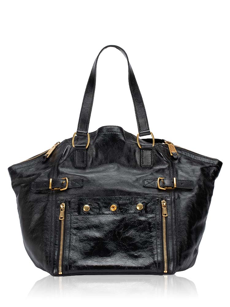 Patent Downtown Large Tote Black