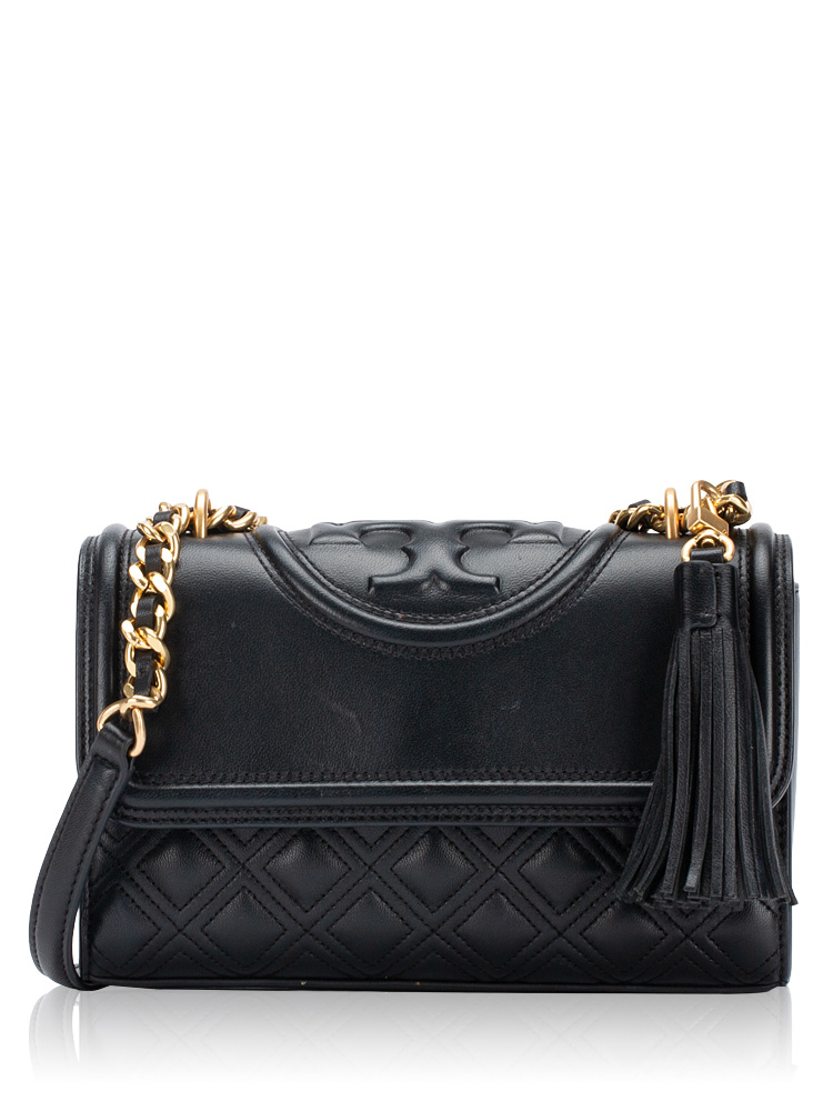 Fleming Small Convertible Shoulder Bag Black