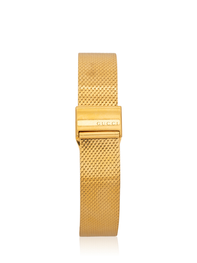Stainless MOP Web G-Frame 21mm Watch Gold