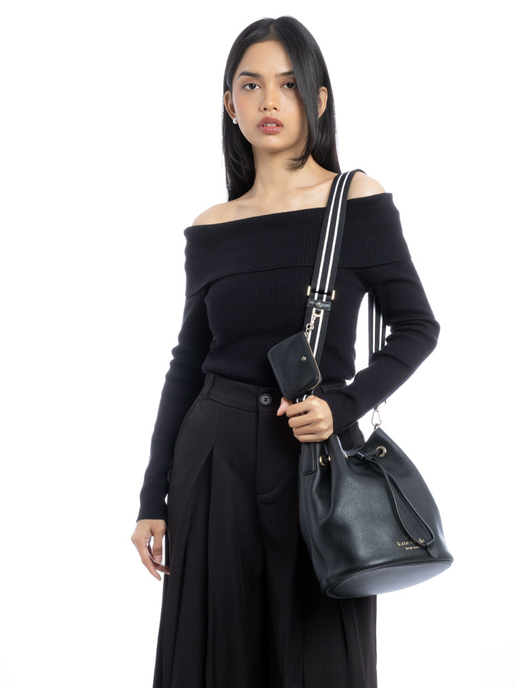Rosie Bucket Bag Black