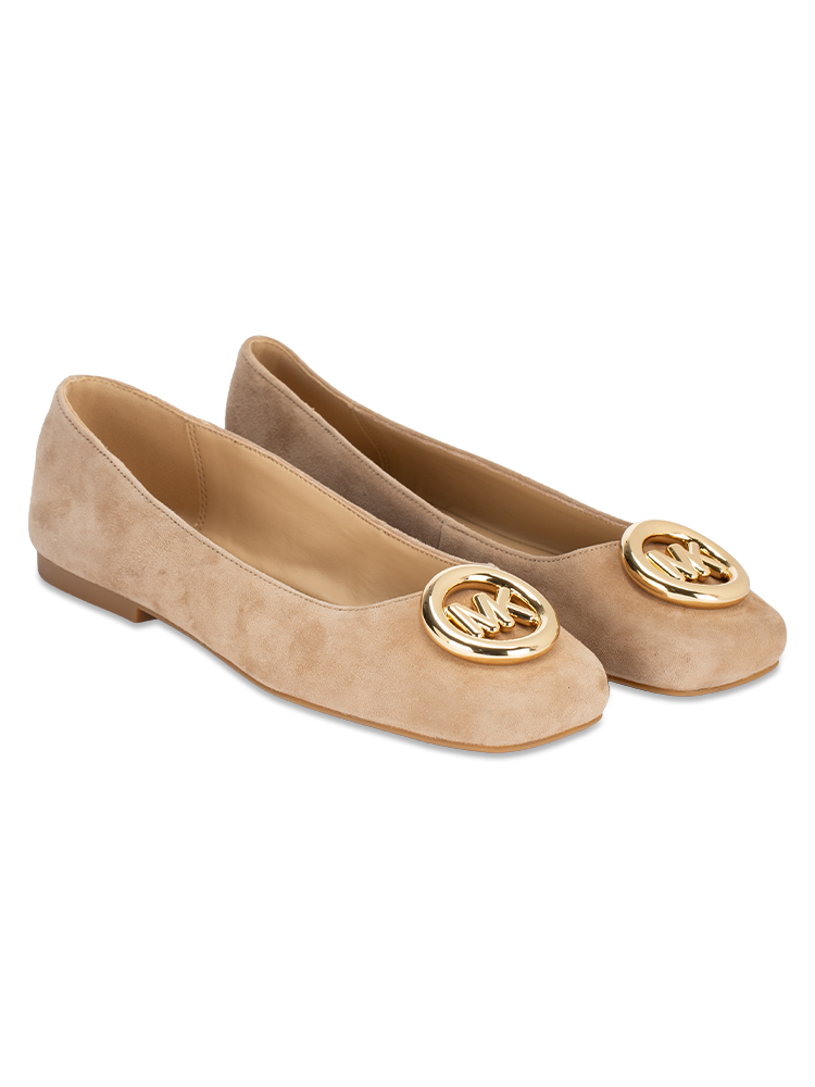 Milan Suede Ballet Flats Husk Sz 9