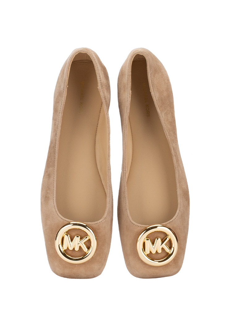 Milan Suede Ballet Flats Husk Sz 9