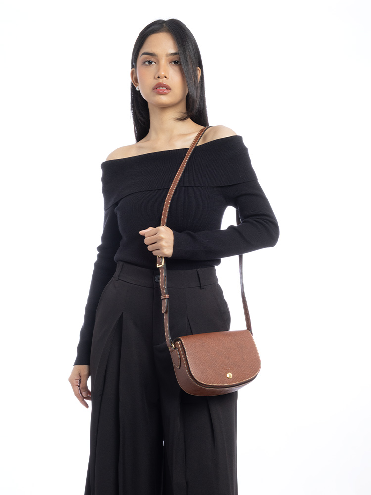 Épure Small Crossbody Brown