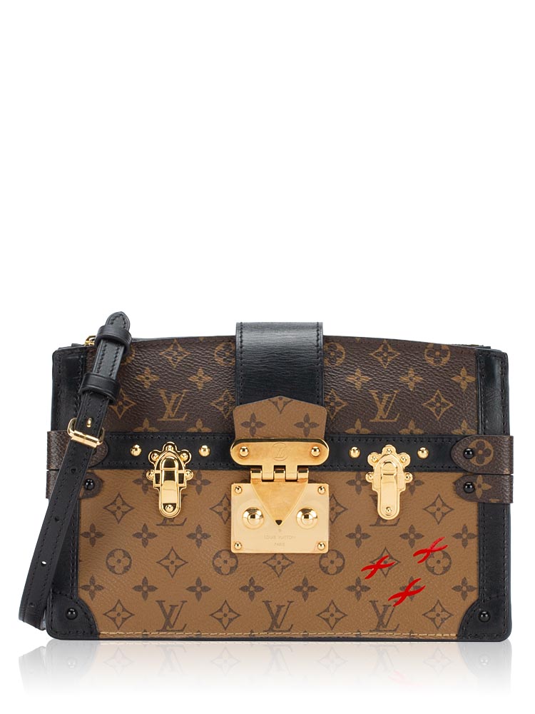 Monogram Reverse Trunk Clutch