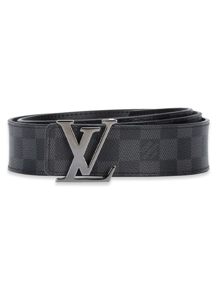 Damier Graphite LV Initiales 40mm Belt Sz 100