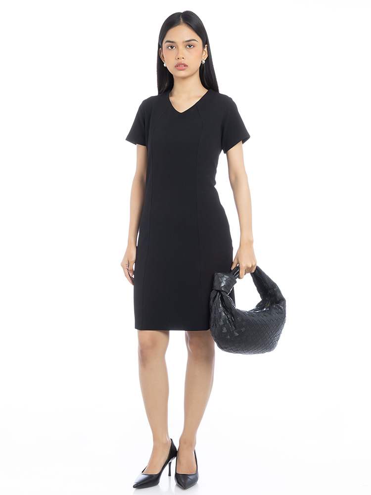 Lambskin Intrecciato Jodie Teen Hobo Black