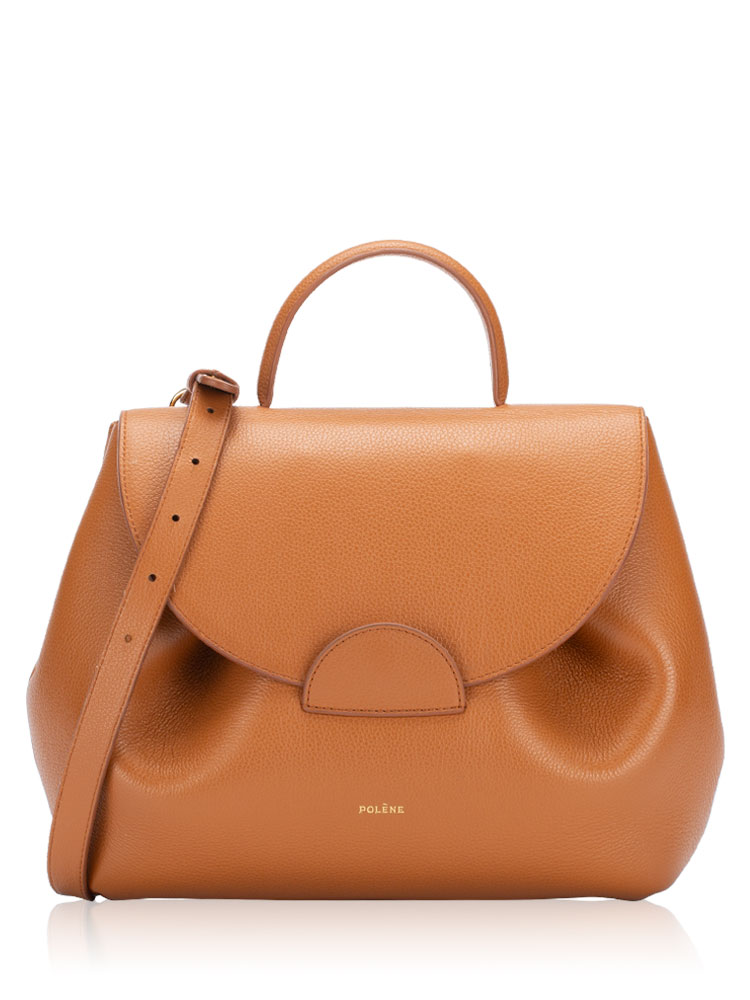 Textured Calfskin Numero Un Caramel