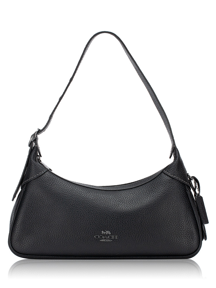 CDV36 Ella Small Shoulder Bag Black