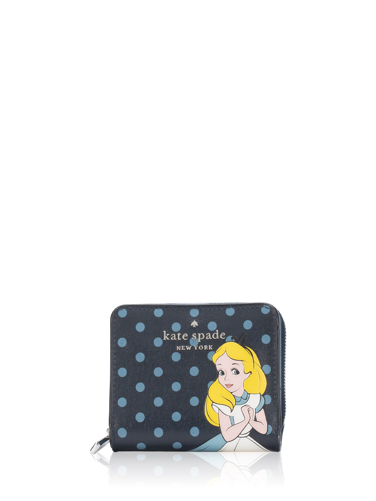 X Disney Alice Bifold Wallet Multi