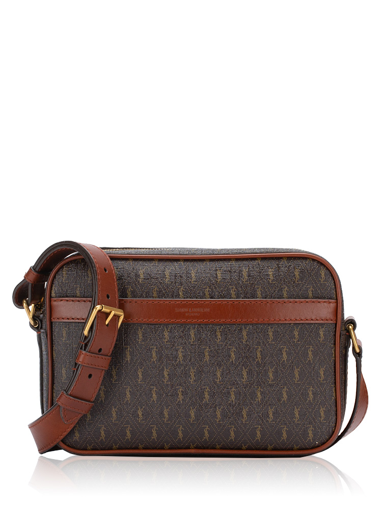 Coated Canvas Le Monogramme Camera Bag Chestnut