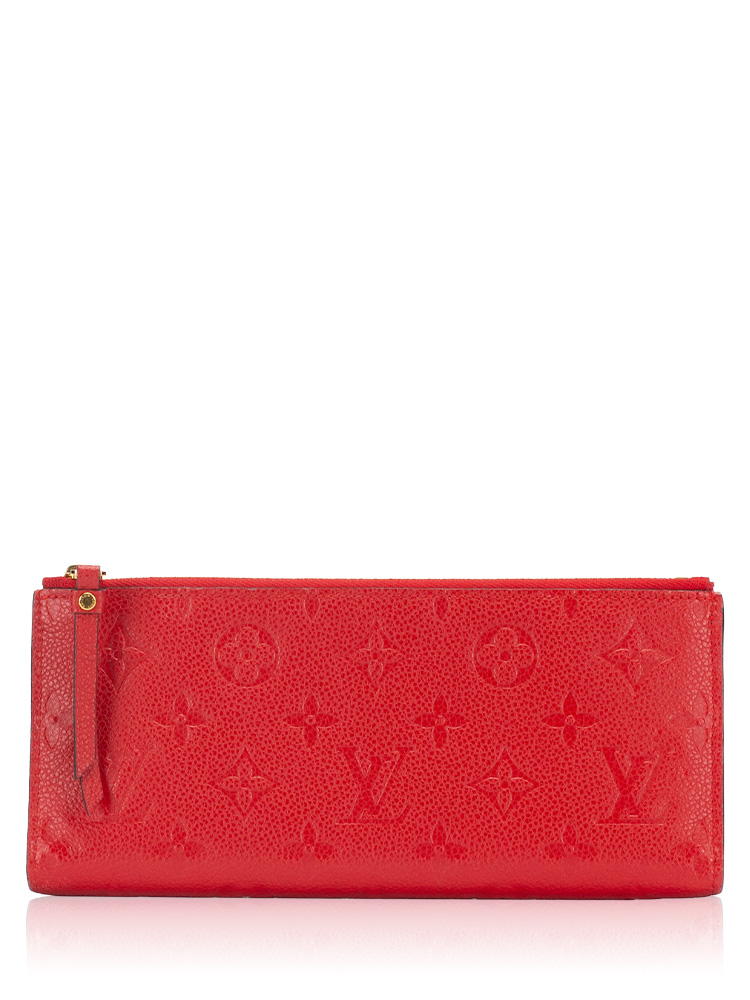 Monogram Empreinte Adele Wallet Cerise
