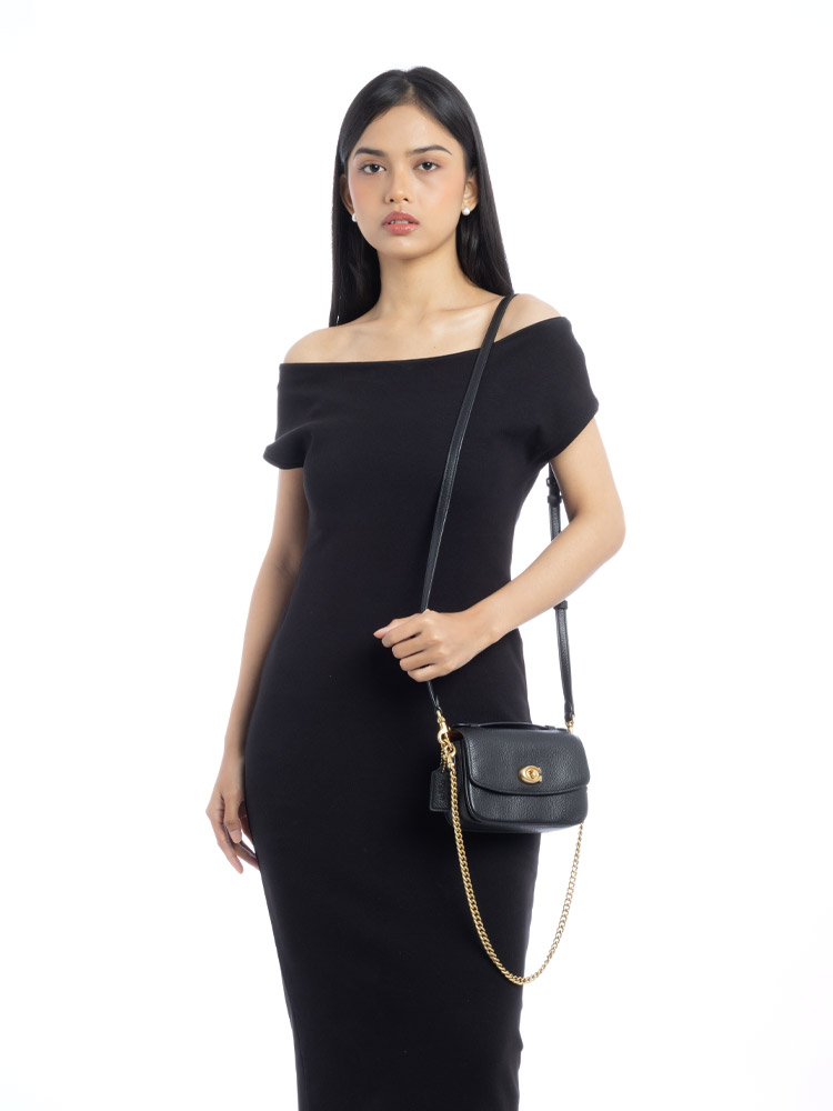 CW565 Cassie 17 Crossbody Black