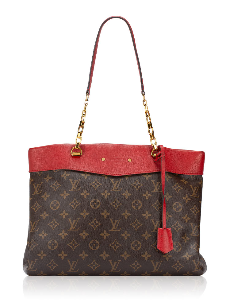 Monogram Pallas Shopper Cerise