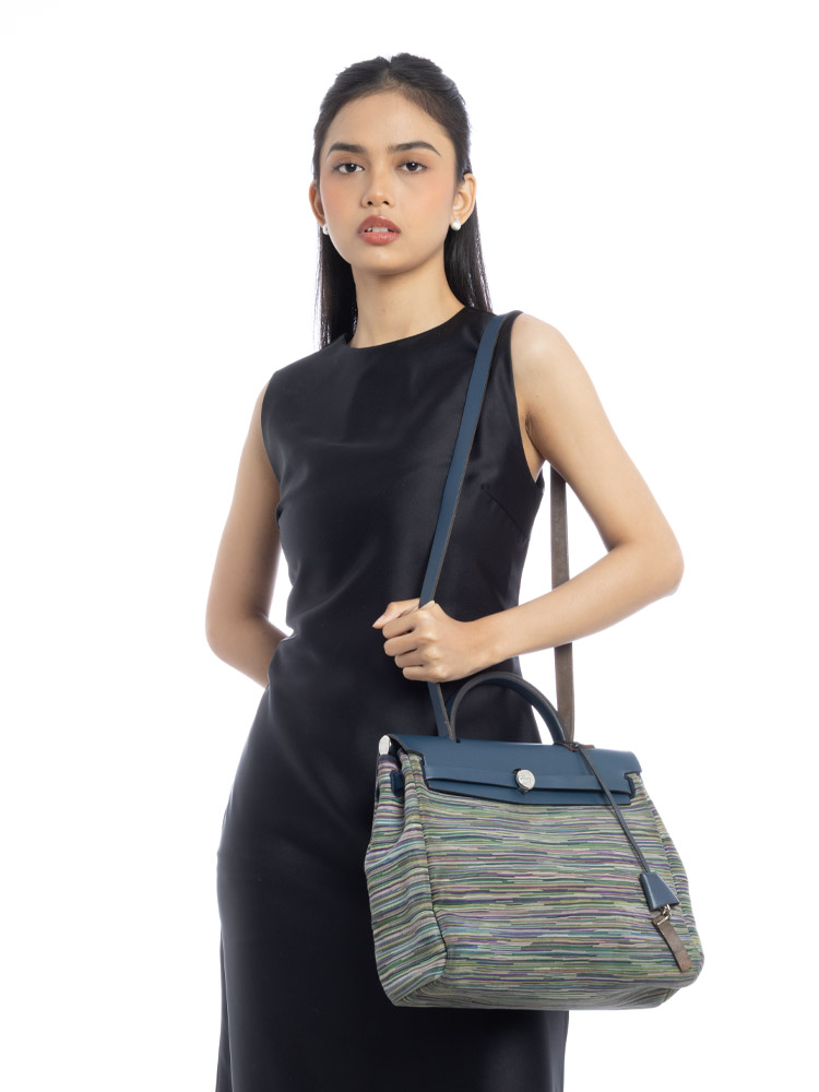 Barenia Vibrato 2 in 1 Herbag 30 PM Indigo