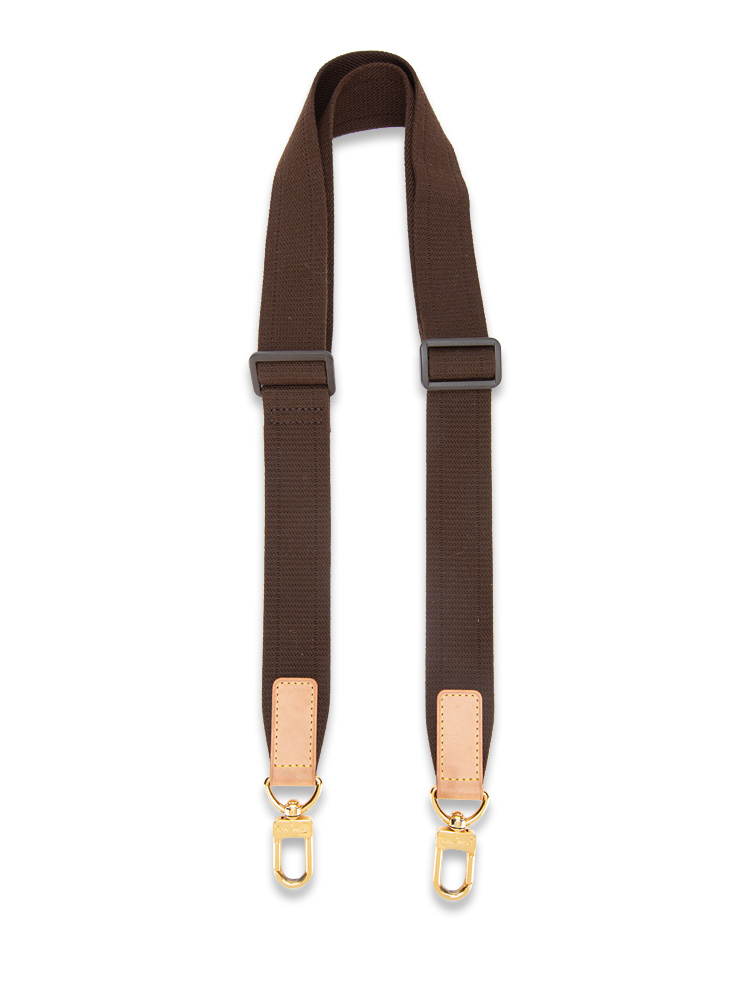 Canvas Adjustable Shoulder Strap Brown
